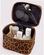 Large Cosmetic Case - Leopard