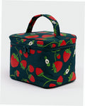 Large Cosmetic Case - Strawberry Blossom