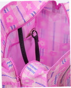 Large Nylon Market Bag - Market Plaid Pink