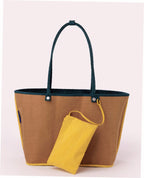 Large Nylon Reversible Tote - Deep Sea Mix