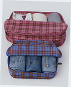Large Packing Cube Set - Check Mix