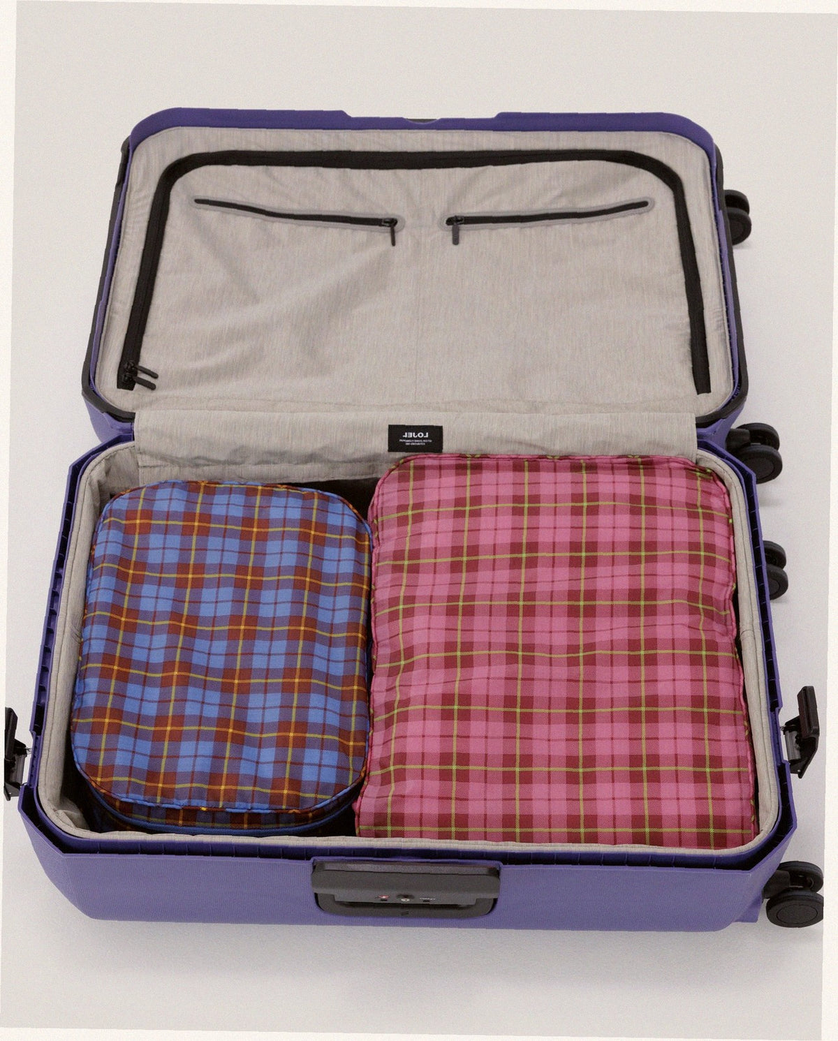 Large Packing Cube Set - Check Mix