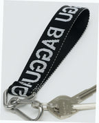 Logo Keychain - Black & White