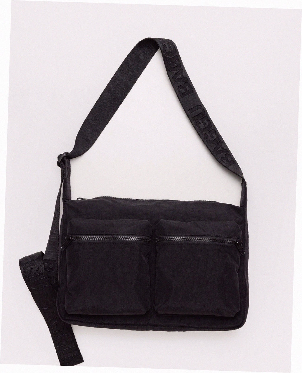 Medium Cargo Crossbody Bag - Black