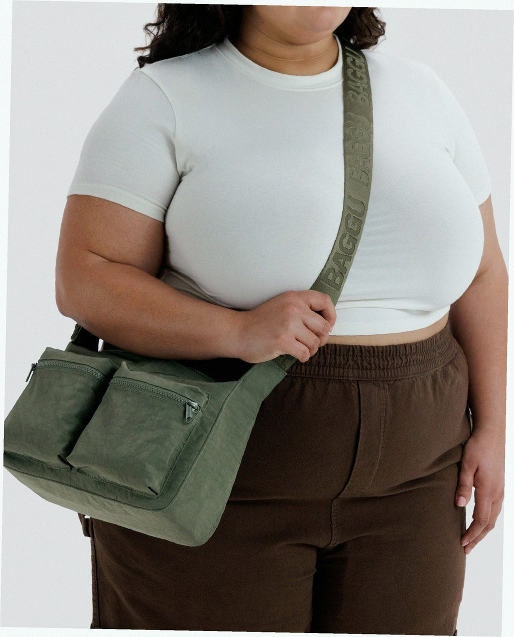 Medium Cargo Crossbody Bag - Caper