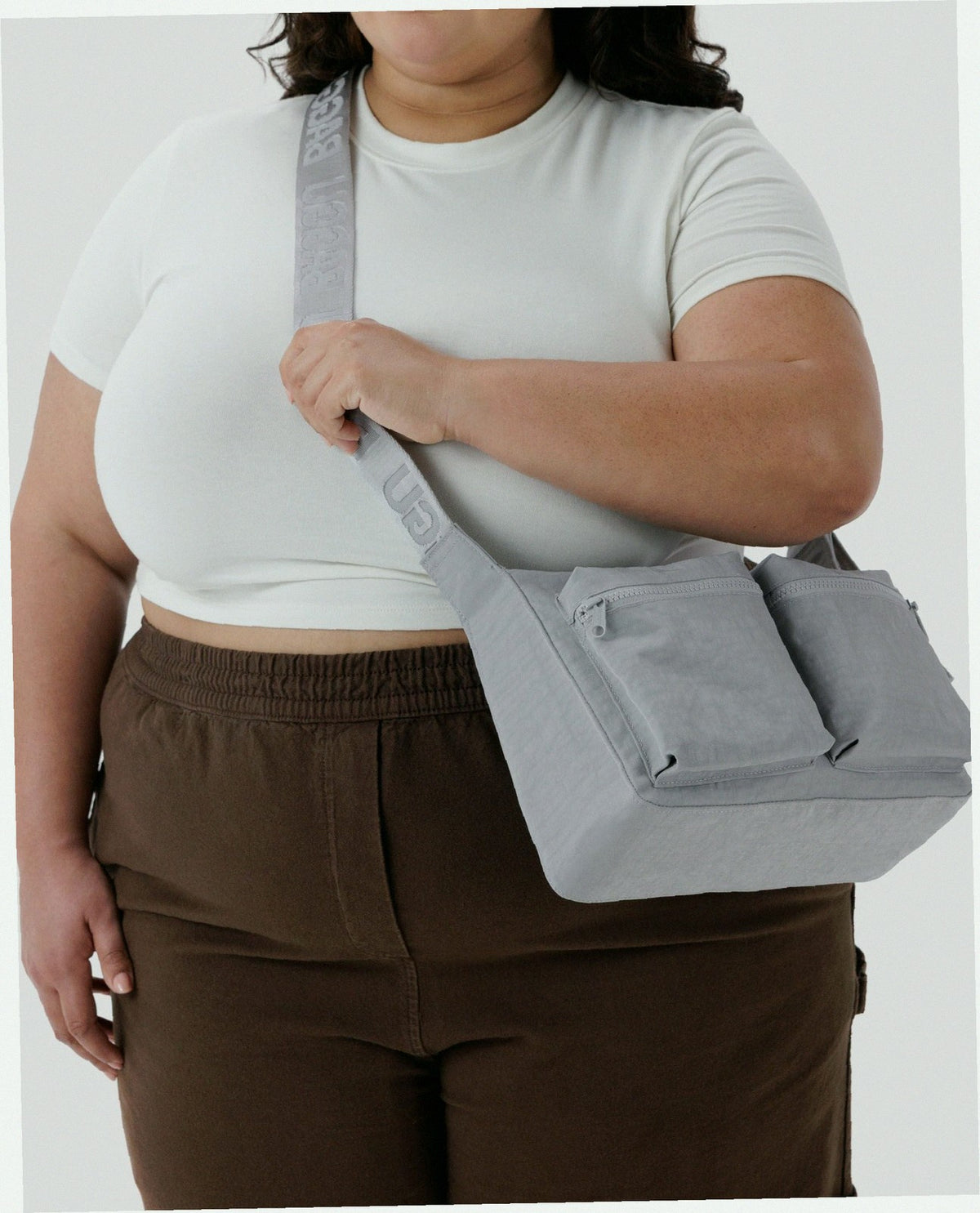 Medium Cargo Crossbody Bag - Fog