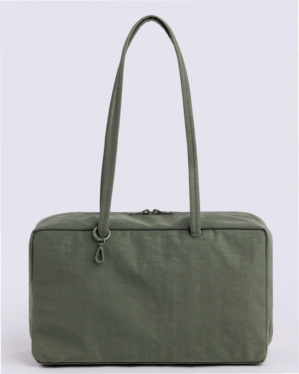 Medium Nylon Bowler Bag - Caper