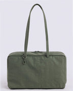Medium Nylon Bowler Bag - Caper