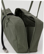 Medium Nylon Bowler Bag - Caper