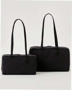 Medium Nylon Bowler Bag - Western Appliqué