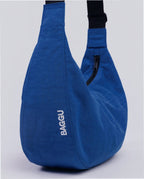 Medium Nylon Crescent Shoulder Bag - Chicago Cubs