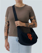 Medium Nylon Crescent Shoulder Bag - San Francisco Giants