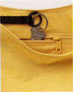 Medium Nylon Crescent Shoulder Bag - Sunflower