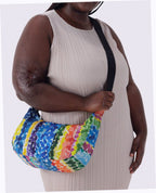 Medium Nylon Crescent Shoulder Bag - Untitled Alma Woodsey Thomas
