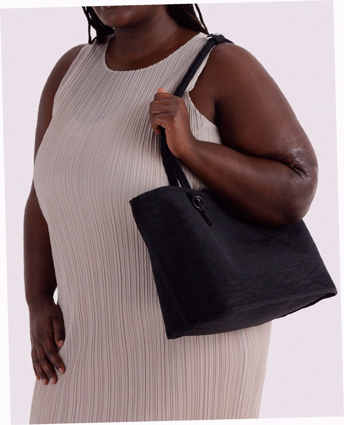 Medium Nylon Reversible Tote - Leopard Mix