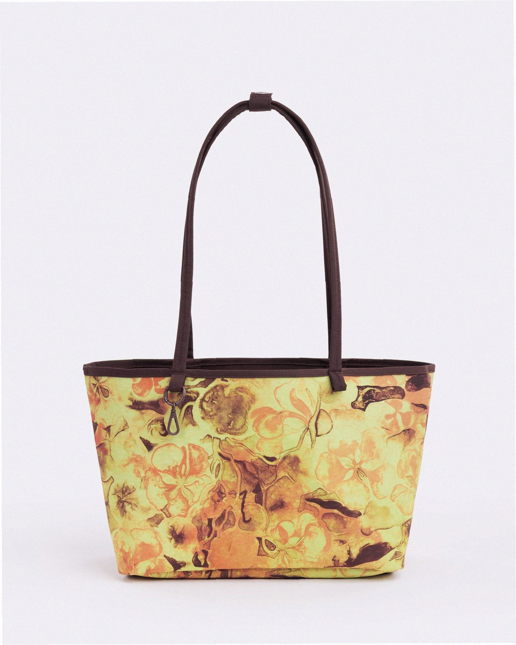 Medium Nylon Reversible Tote - Nasturtiums Ruth Asawa