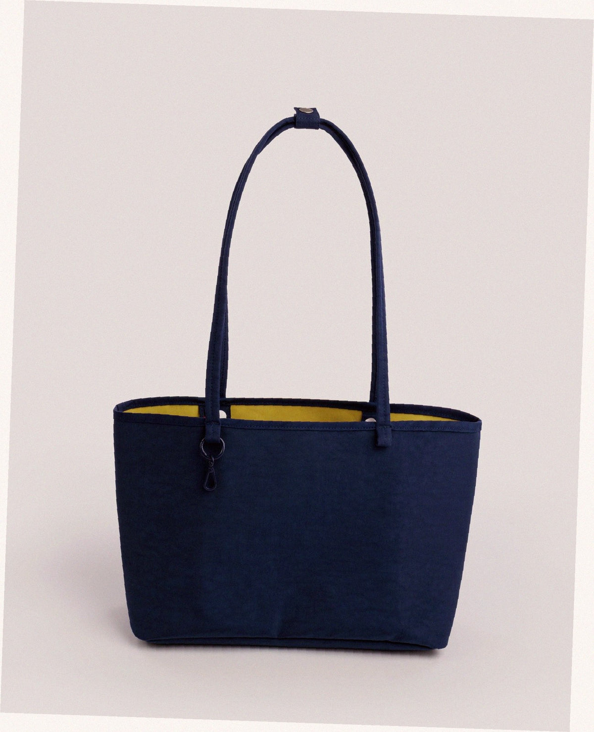 Medium Nylon Reversible Tote - Navy Mix