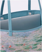 Medium Nylon Reversible Tote - Water Lilies Claude Monet
