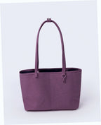 Medium Nylon Reversible Tote - Wild Plum Mix