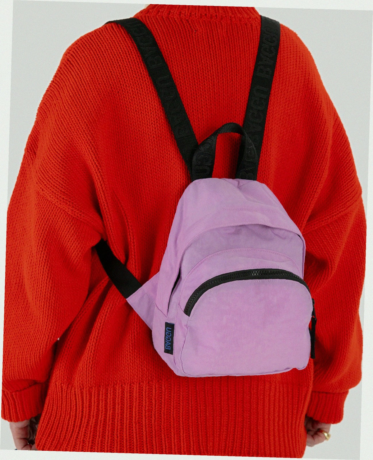 Mini Nylon Backpack - Peony