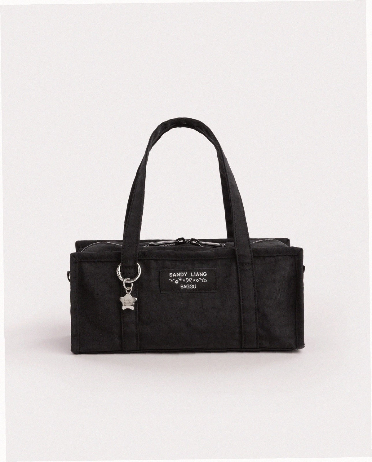 Mini Nylon Market Bag - Black