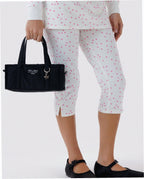 Mini Nylon Market Bag - Black
