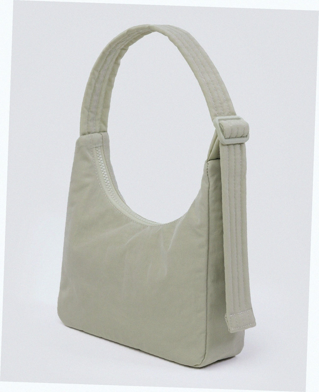 Mini Nylon Shoulder Bag - Celadon