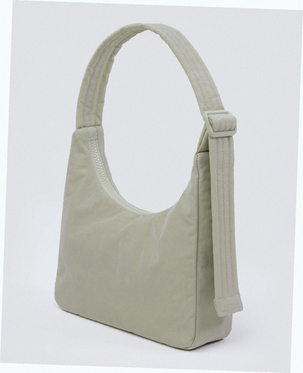 Mini Nylon Shoulder Bag - Celadon