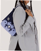 Mini Nylon Shoulder Bag - Western Appliqué