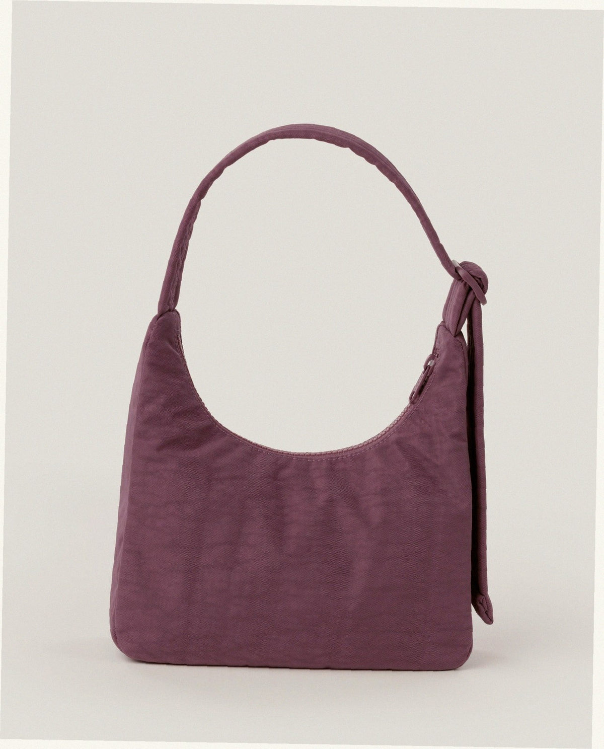 Mini Nylon Shoulder Bag - Wild Plum