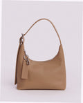 Mini Recycled Leather Shoulder Bag - Dune