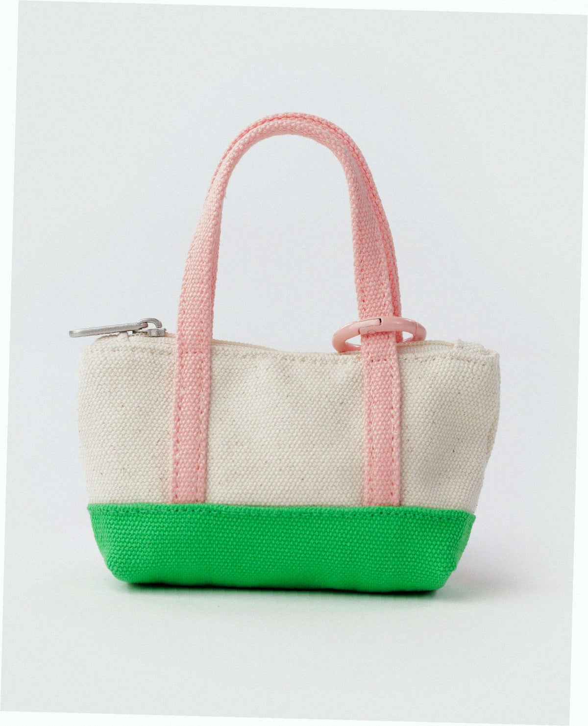 MOMA Tote Charm - Pink Green