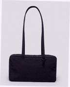 Nylon Bowler Bag - Black