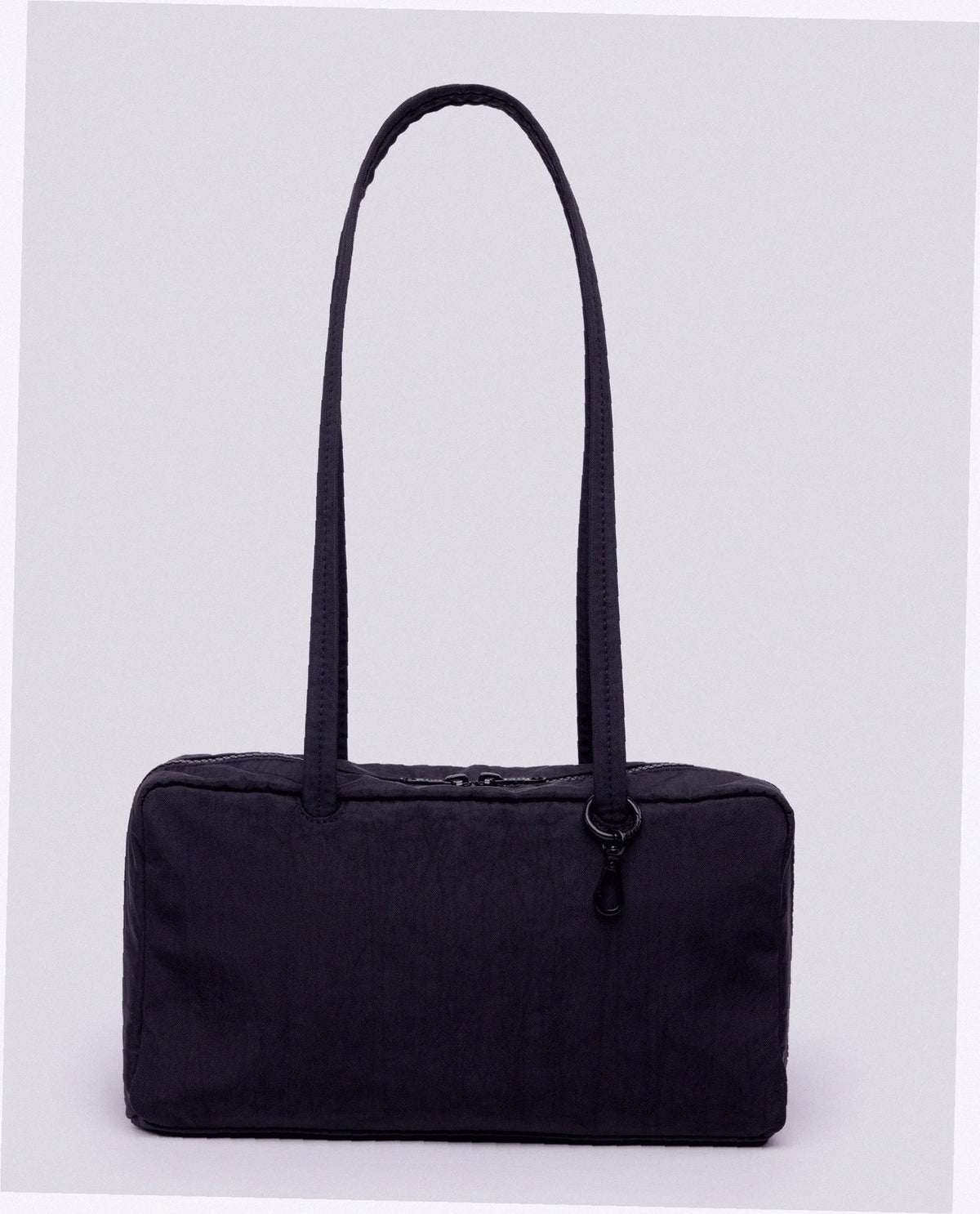 Nylon Bowler Bag - Black