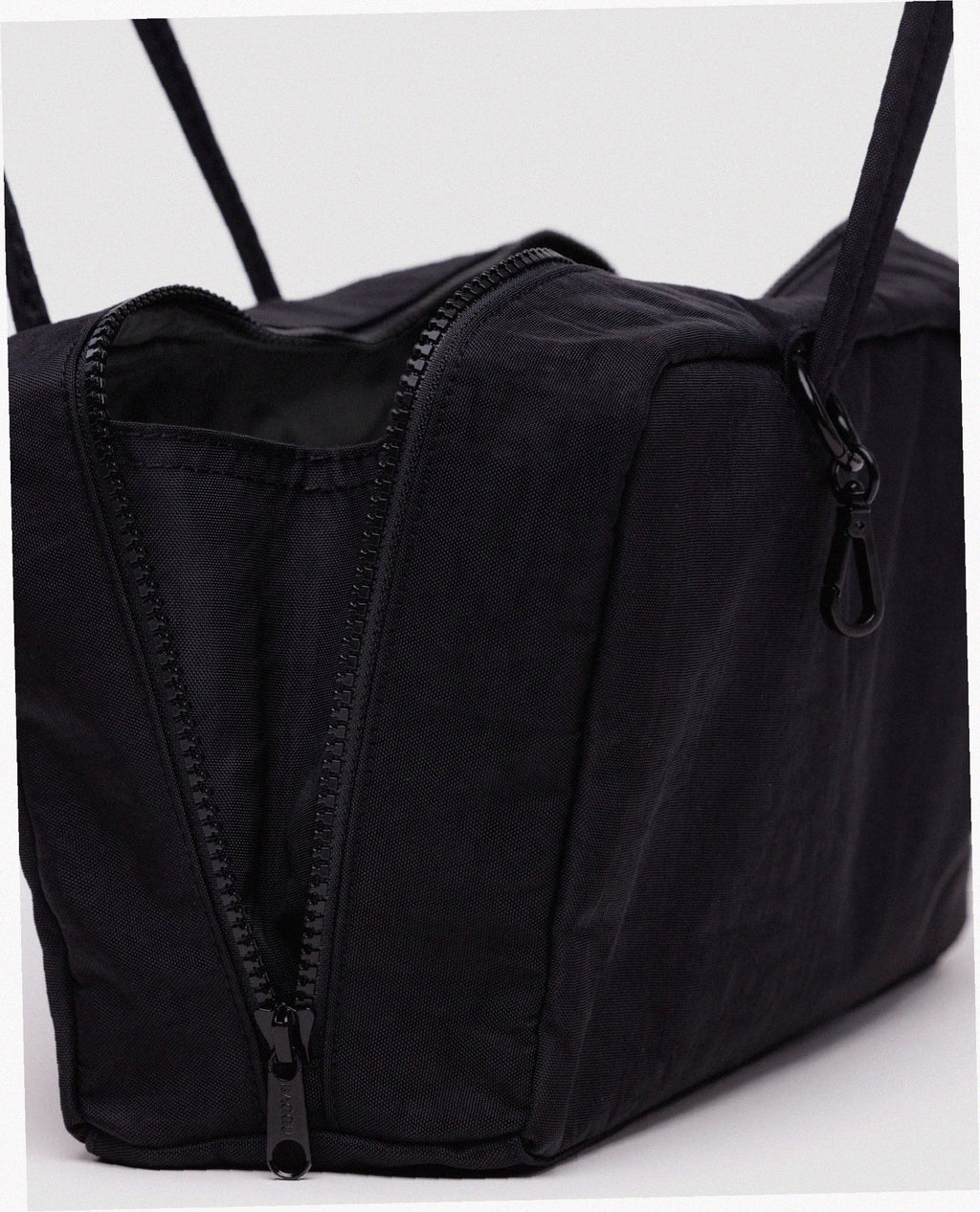 Nylon Bowler Bag - Black