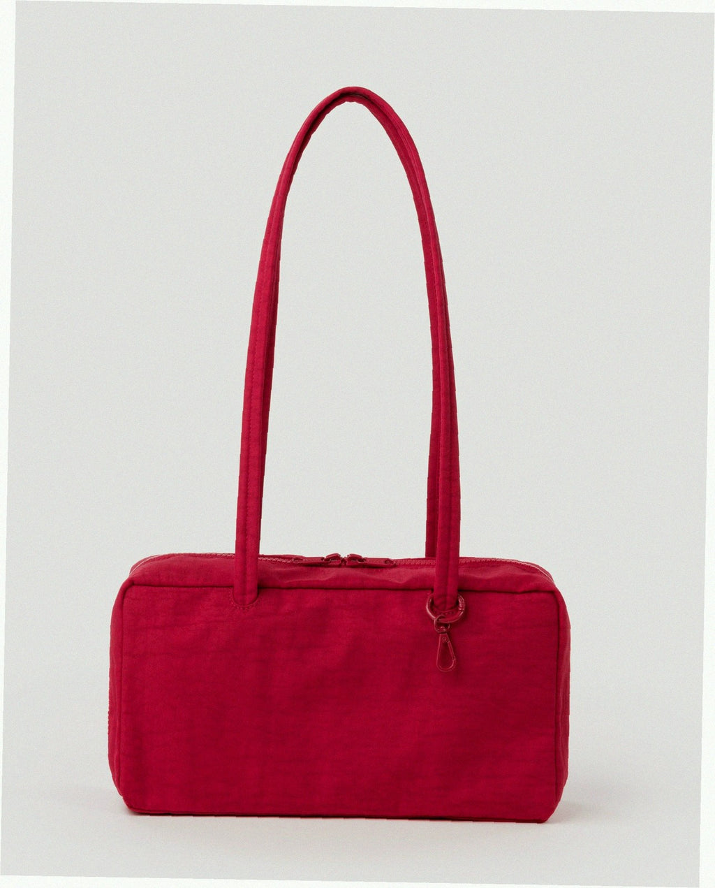 Nylon Bowler Bag - Cherry