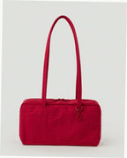 Nylon Bowler Bag - Cherry