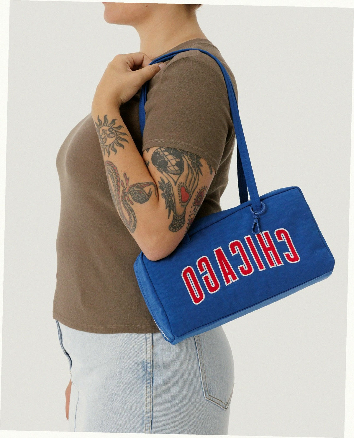 Nylon Bowler Bag - Chicago Cubs
