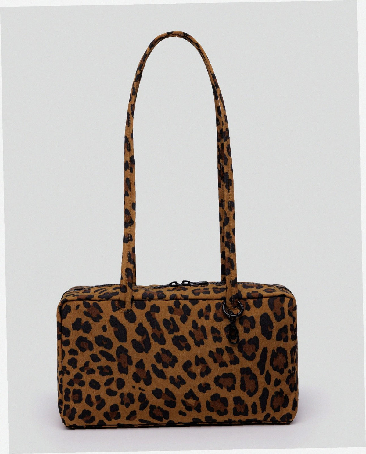 Nylon Bowler Bag - Leopard