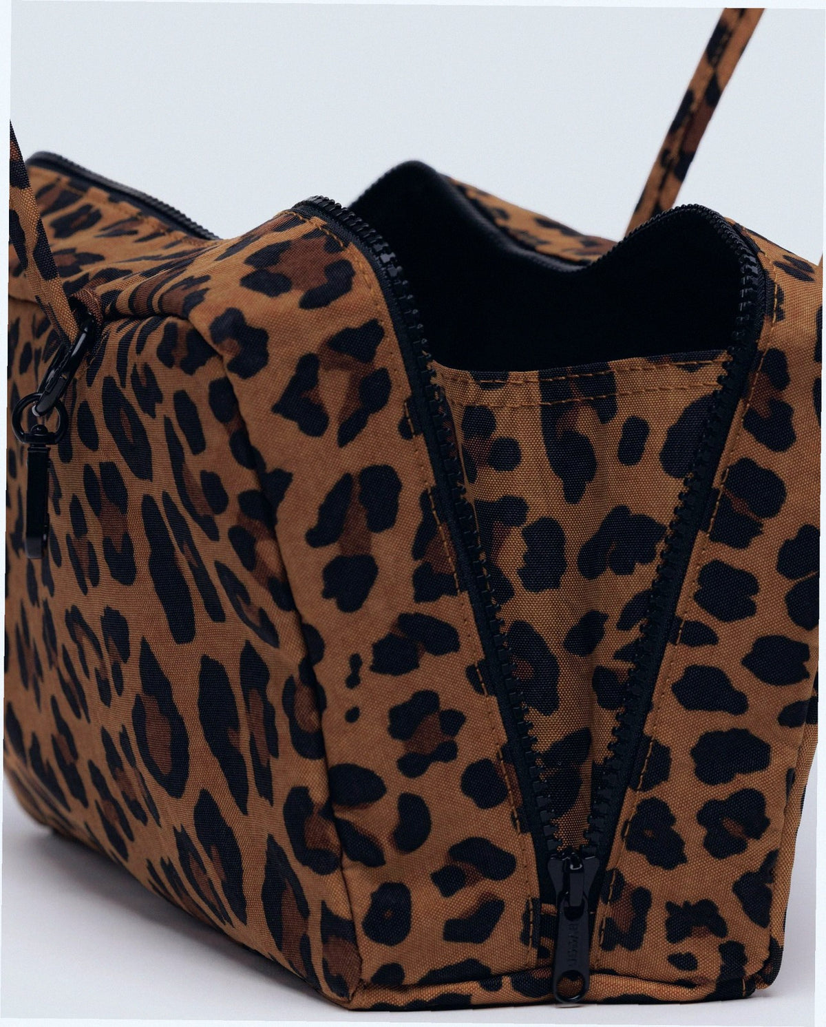 Nylon Bowler Bag - Leopard