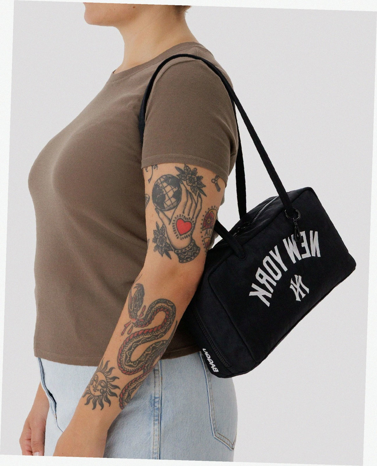 Nylon Bowler Bag - New York Yankees