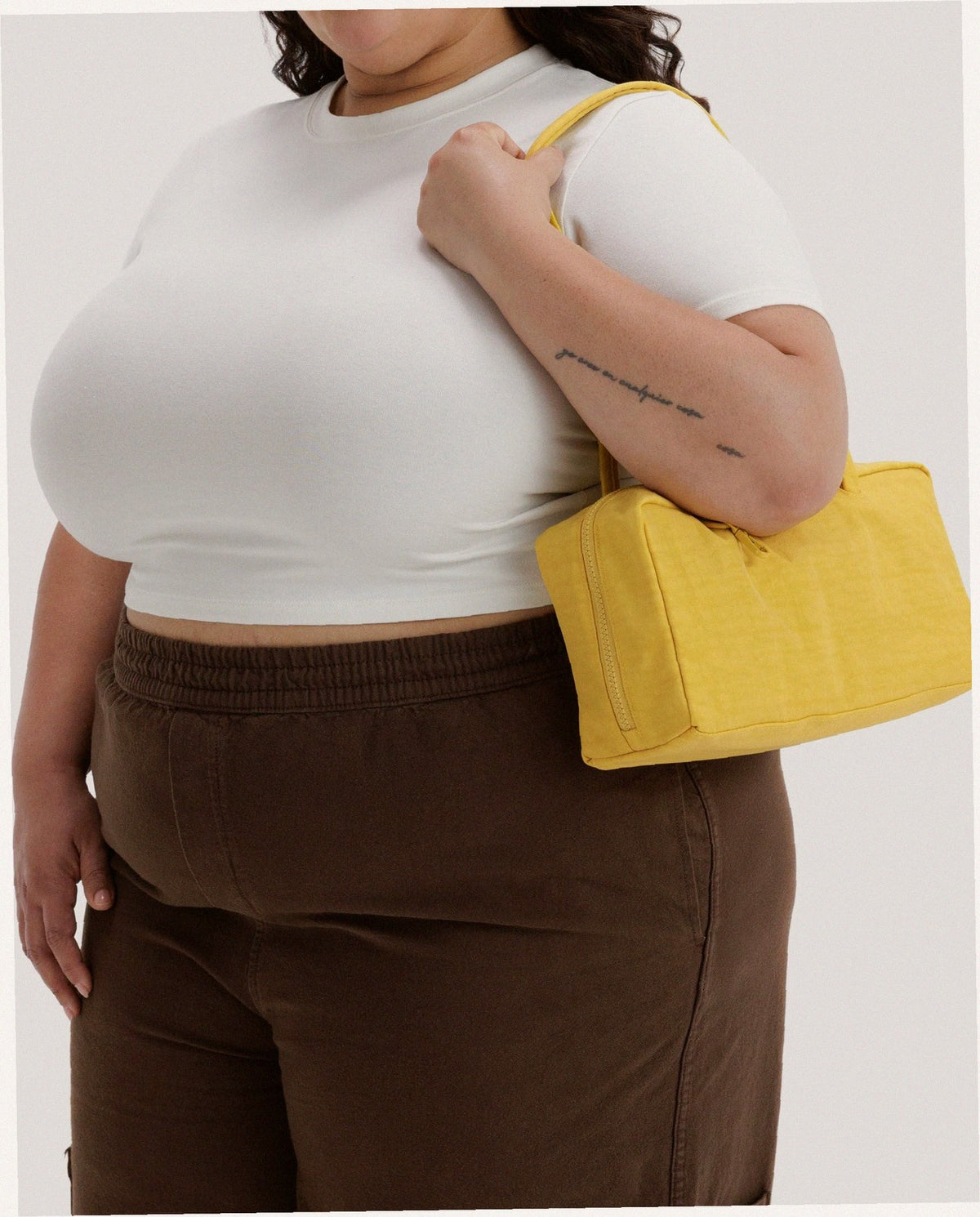 Nylon Bowler Bag - Sunflower