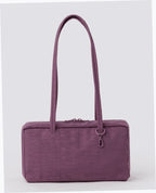 Nylon Bowler Bag - Wild Plum