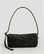 Nylon Loaf Bag - Charcoal Ditsy Floral