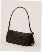 Nylon Loaf Bag - Charcoal Ditsy Floral