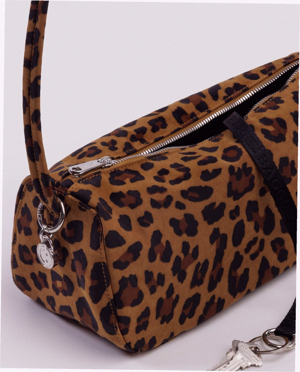 Nylon Loaf Bag - Leopard