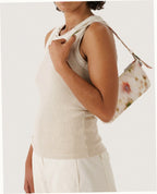 Nylon Pochette - Abstract Floral