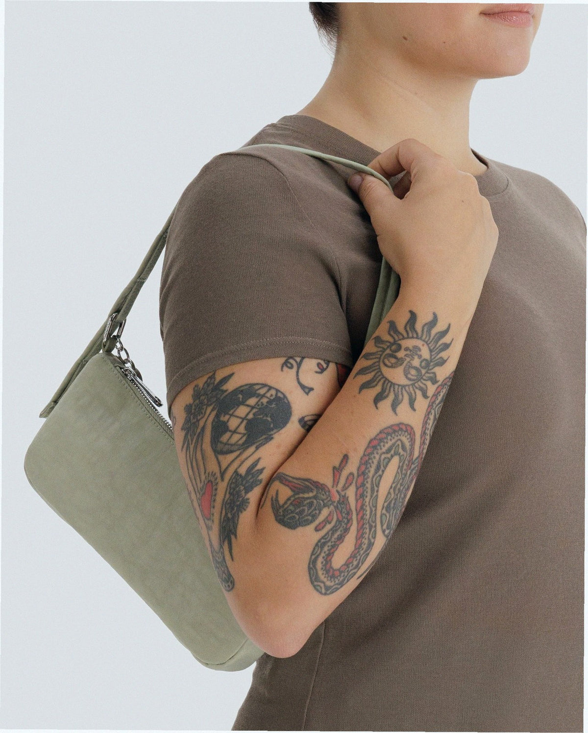 Nylon Pochette - Celadon