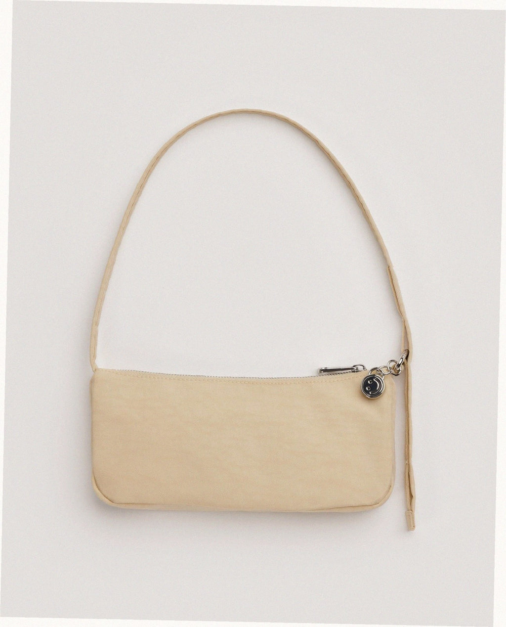 Nylon Pochette - Custard