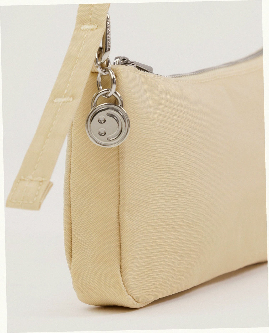 Nylon Pochette - Custard